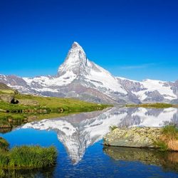 Matterhorn at sunny a day